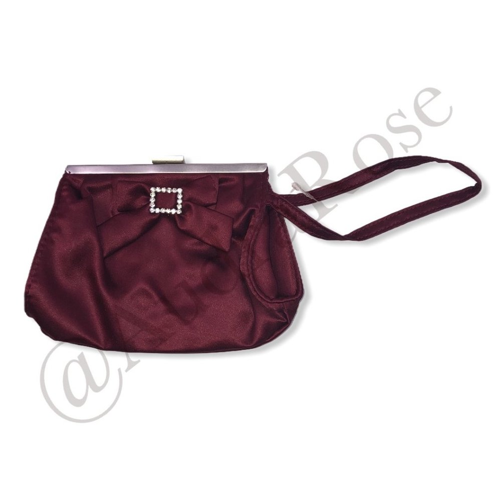Gymboree Prim and Proper maroon purse NWT